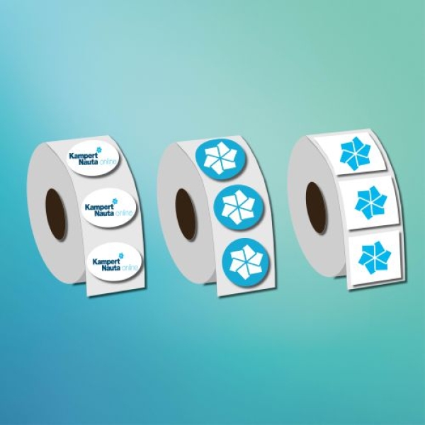 Stickers op rol